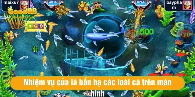 Nhiệm vụ của là bắn hạ các mục tiêu trên màn hình