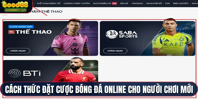 Việc đặt cược bóng đá online cho người chơi mới cực đơn giản